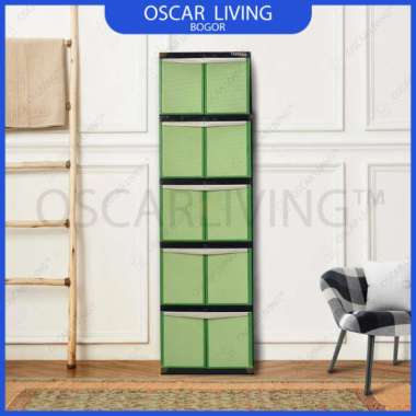 Lemari Plastik Tabitha 5 Susun Random