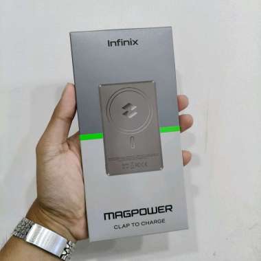Infinix magpower clap to charging 5000mawh Garansi Resmi