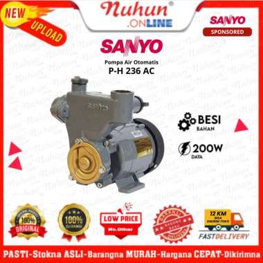 Sanyo Pompa Air Otomatis P-H 236 AC