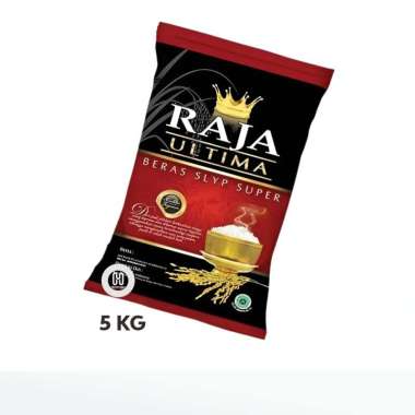 Jual Beras Premium Cap Raja 5kg / Beras 5kg Kemasan Berkualitas Beras Raja - Pasti Hemat & Berkah Ra