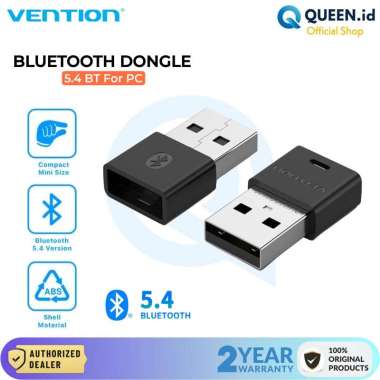 Vention Bluetooth 5.4 Receiver Dongle USB BT 5.4 Adapter PC Dongle Transmitter - NALB0