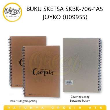 BUKU SKETSA SKBK-706-1A5 JOYKO / BUKU SKETSA GAMBAR / SKETCH BOOK JOYKO (009955)