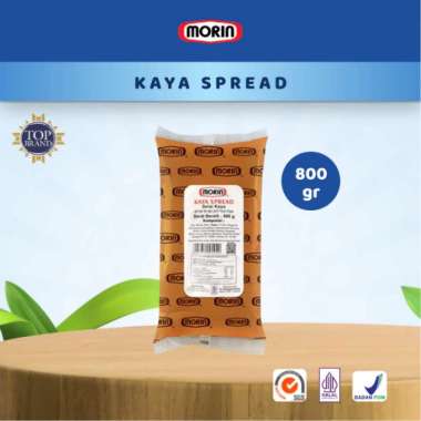 Morin Peanut Butter ( Selai Kacang) / Morin Selai Kaya Srikaya Spread 800 Gr, Rasa Selai Kaya