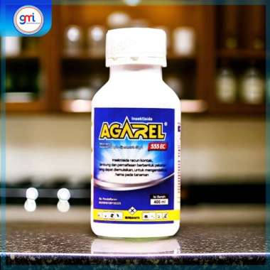 insektisida AGAREL 555 EC (400ml) klorpirifos+sipermetrin Ampuh basmi hama tanaman