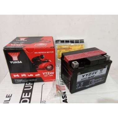 GS Astra GTZ4V Yamaha YTZ4V Aki Motor Kering Scoopy, Beat, Vixion, Mio Yuasa