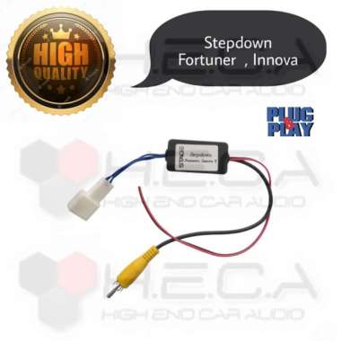 Step Down Rear Camera Fortuner / Innova V Kamera Mundur Converter