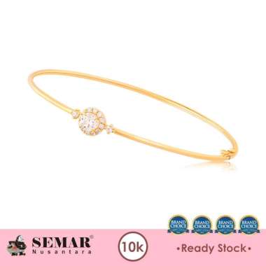 Gelang Emas Galina Round Bangle Gold 10K Semar Nusantara