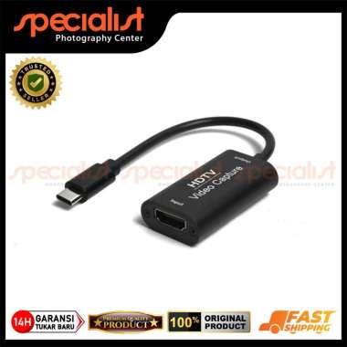 HDMI Video Capture Card Type C with Cable