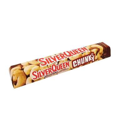 Silverqueen chunky bar chocolate cashew / chocolate almond / dark chocolate / white cashew 85 gram c