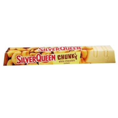 Silverqueen chunky bar chocolate cashew / chocolate almond / dark chocolate / white cashew 85 gram w