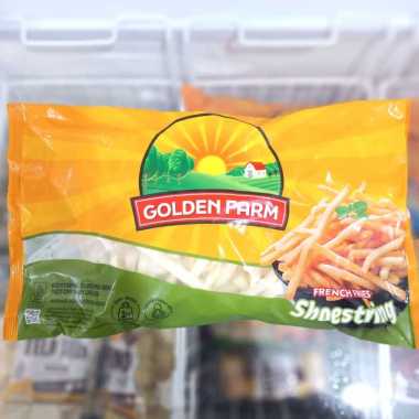 Golden Farm French Fries Shoestring 1kg Kentang Goreng Potongan Lurus