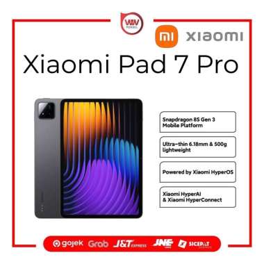 Hp Tablet Xiaomi Pad 7 Pro Ram 12GB Internal 512GB Garansi Resmi gray