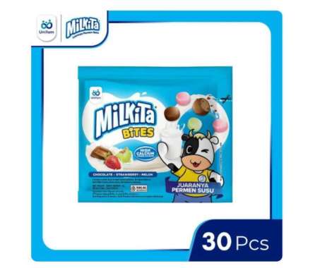 Milkita bites Permen susu renceng [30pcs]