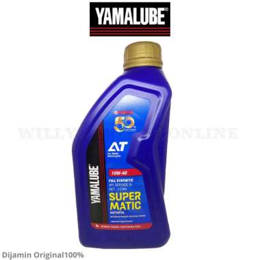 Oli Yamalube Super Matic 10W-40 1L Original / Oli Yamalube Matic 4T 1L