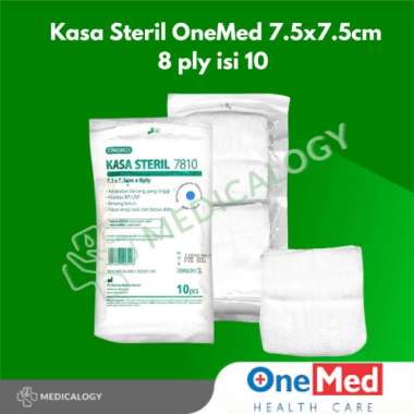 Kasa Steril OneMed 7.5x7.5cm 8 ply isi 10