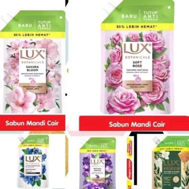 sabun mandi cair lux 825 ml