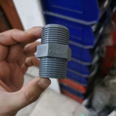 Koleksi Sambungan Fitting Pipa PVC AW Tebal Socket, Knee, Tee, Drat Luar Dalam Berbagai Ukuran Doubl