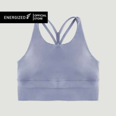 Energized Sports Bra Strappy Back 206-3146C XL Purple