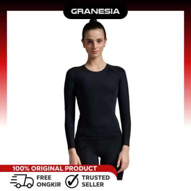 Kaos Olahraga 2X Women's Core Compression Long Sleeve|Kaos Lengan Panjang Lari Wanita L