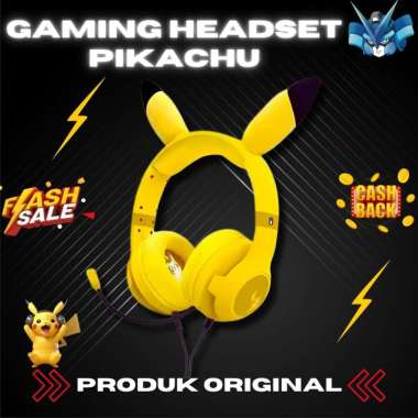 Hori Wired Gaming Headset Standard for Nintendo Switch (Pikachu)