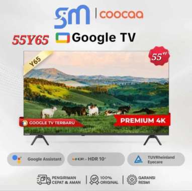 LED TV Coocaa 55Y65 55 inch Smart google tv 4K UHD