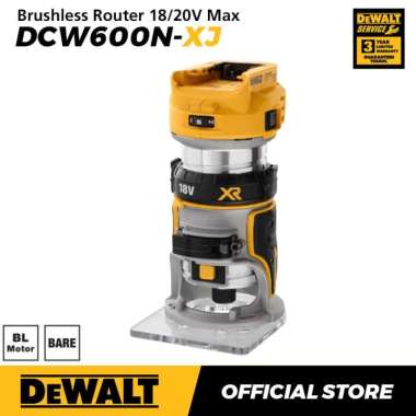 Dewalt Brushless Router 18/20V Max DCW600N-XJ (Unit Only)