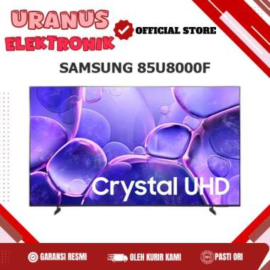 SAMSUNG 85U8000F SAMRT GOOGLE TV 85 INCH CRUSTAL 4K UHD Q-SYMPHONY DOLBY ATMOS 85U8000F 85U8000
