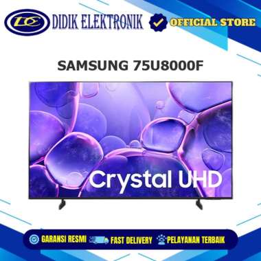 SAMSUNG 75U8000F Smart TV 75 Inch Crystal UHD 4K One UI Tizen 75U8000F 75U8000 New Product 2025