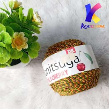 Benang polycherry benang rajut Per 1 Roll Sembur