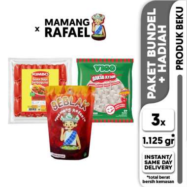KIMBO | Seblak Mamang Rafael - Paket Sosis Bakso Seblak Ngeunah