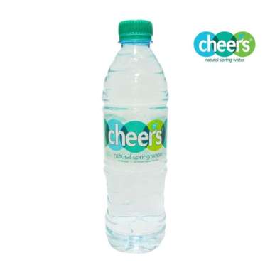 Air Mineral Botol Cheers Natural Spring Water 600ml (24 botol)