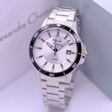 Jam Tangan Alexandre Christie AC6685 Stainless Steel Silver