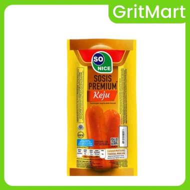 Promo Harga So Nice Sosis Siap Makan Premium Keju 60 gr - Blibli