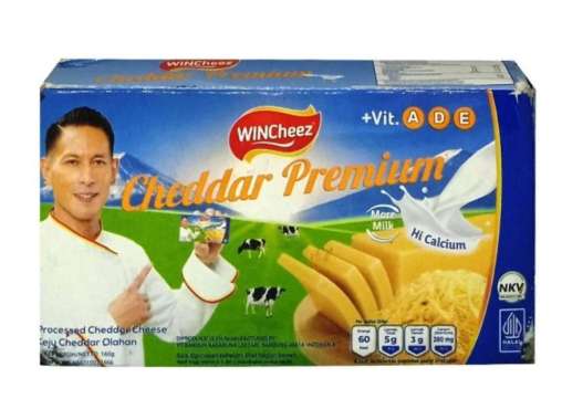 Wincheez keju cheddar olahan premium 160 gram