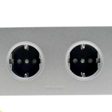 STOP KONTAK ARDE DOUBLE WESJP 11222 MWS/ WESJP 11222 BLACK PANASONIC WESJP 11222 MWS