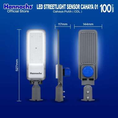 STREETLIGHT LED FIXED 100W /200W HANNOCHS PUTIH 200W