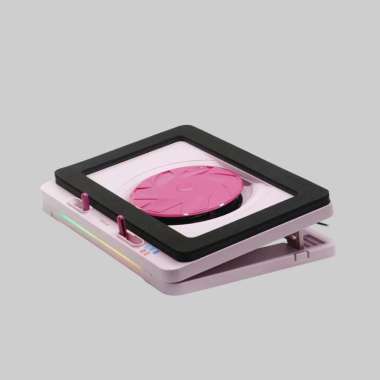 Rexus Breeze Frost B400 B-400 Cooling Pad Laptop Fan Cooler Notebook Up To 17inch 2400RPM Type C B 4