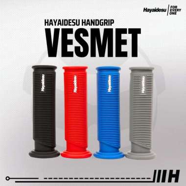 Hayaidesu Handgrip VESMET - Handgrip Motor Vespa Matic Sprint, Lx, Primavera, GTS (Ujung Terbuka) ME