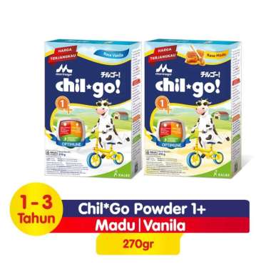 Chil Go Powder 1+ Kemasan 270 g - Susu Bubuk Anak Madu - Kemasan Utuh