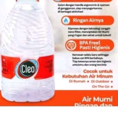 Air Mineral Cleo Galon 12.8 Liter