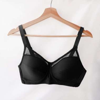 Felancy Bra Minimizer Wireless Cup C & D 072-1060 38C/085 Black