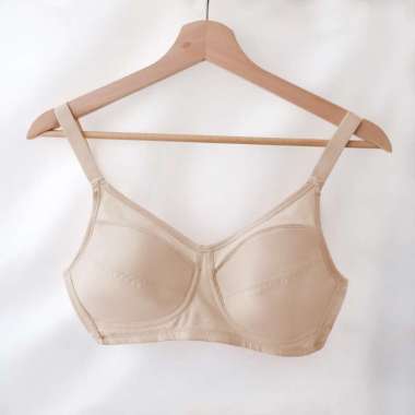 Felancy Bra Minimizer Wireless Cup C & D 072-1060 38C/085 Brown