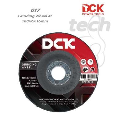 Mata Gerinda Batu Poles Besi Grinding Disc 4" DCK (017)