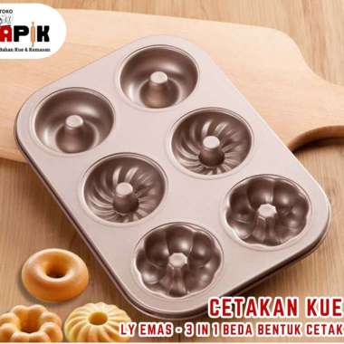 CETAKAN KUE 3 IN 1 / CETAKAN KUE