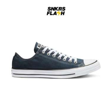 Sepatu Sneakers Unisex CONVERSE CT AS OX CANVAS NAVY WHITE - M9697C 36