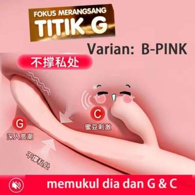 LILI-Vibrator-Sexy Toys Wanita-Vibratorr wanita-Sex Toys - Merah Muda