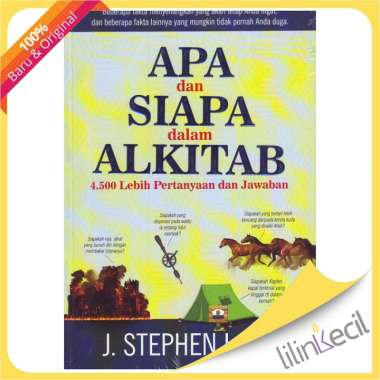 Buku Apa dan Siapa dalam Alkitab (J. Stephen Lang)