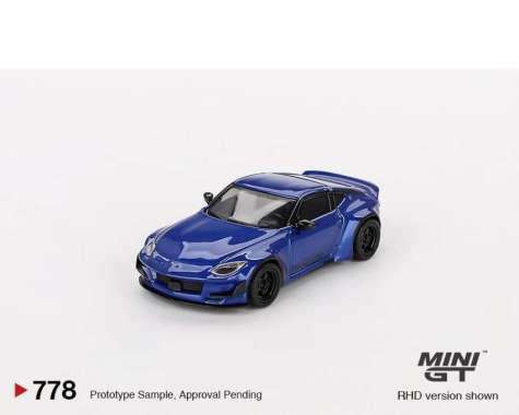 Mini GT 778 Nissan Z Pandem Seiran Blue