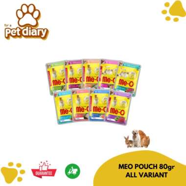 MEO POUCH 60GR ALL VARIANT MAKANAN KUCING BASAH MEO BEEF CHUNK