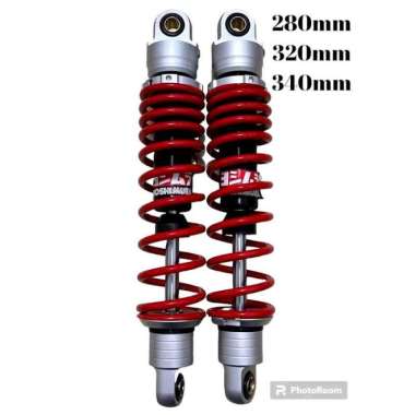 Shock Belakang Shockbreaker Yoshimura Seri Z Ukuran 280/320/340 LSVariasi merah